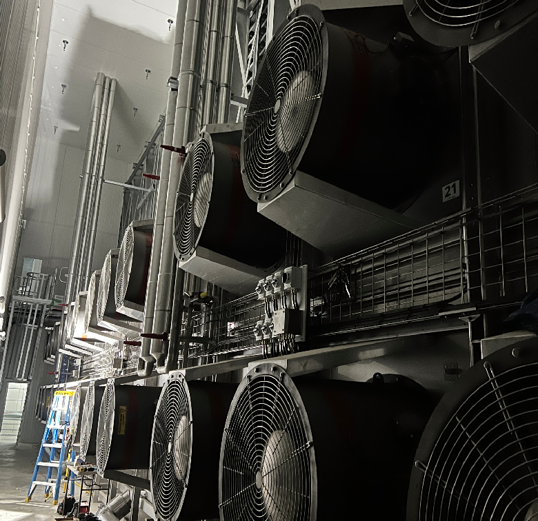 CO₂ Carton Blast Freezer